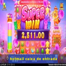 hotmail caixa de entrada