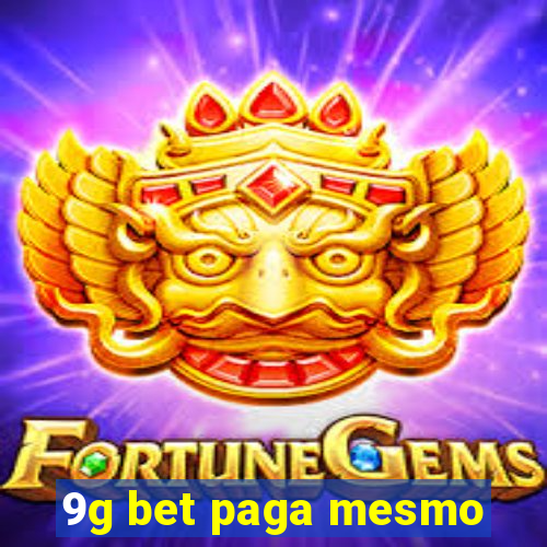 9g bet paga mesmo
