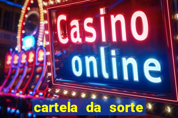 cartela da sorte time de futebol que mais saem