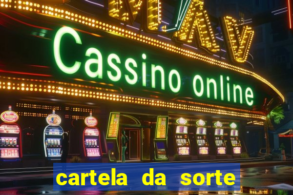cartela da sorte time de futebol que mais saem