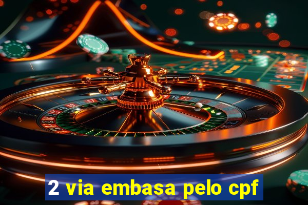 2 via embasa pelo cpf
