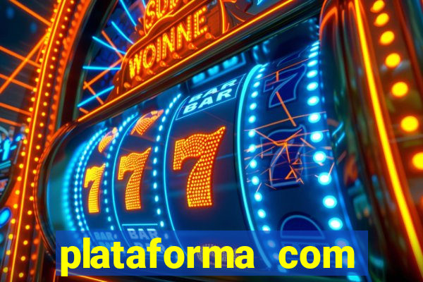 plataforma com chuva de dinheiro
