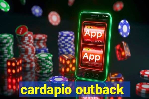 cardapio outback