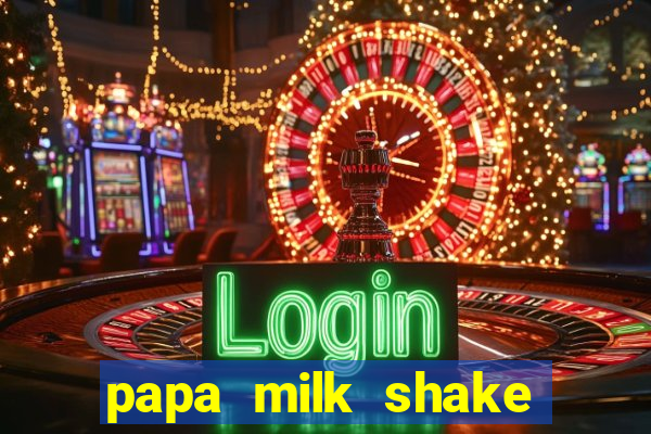 papa milk shake click jogos