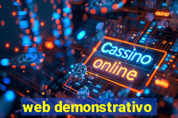 web demonstrativo