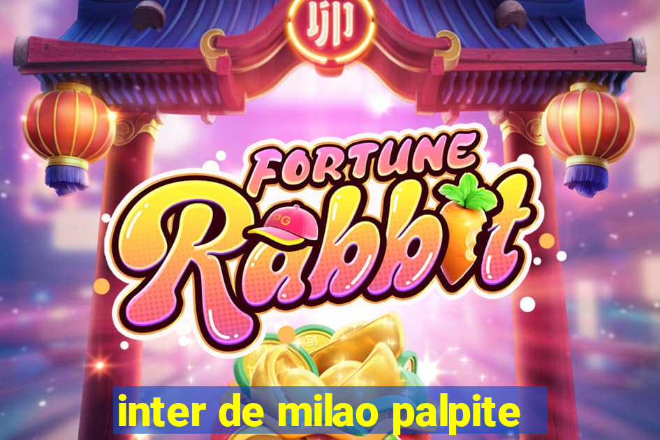 inter de milao palpite