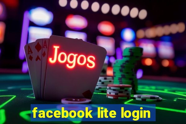facebook lite login
