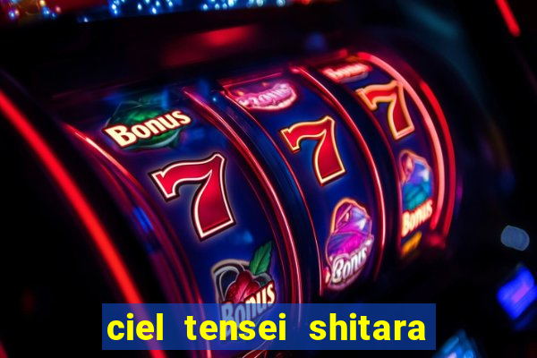 ciel tensei shitara slime datta ken