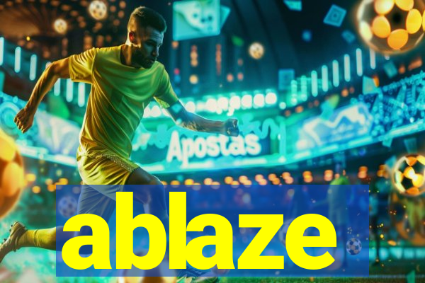 ablaze