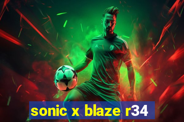 sonic x blaze r34