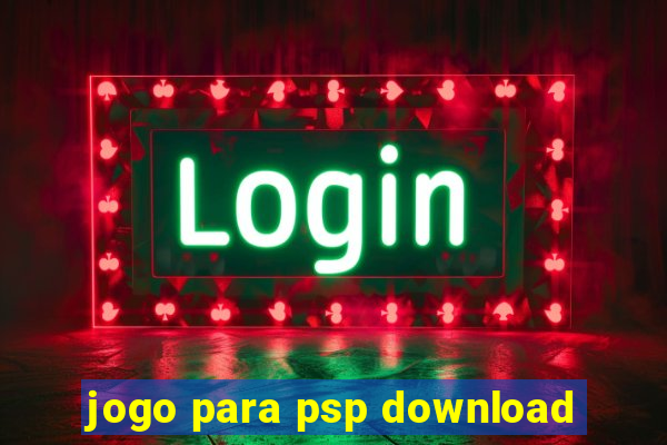 jogo para psp download