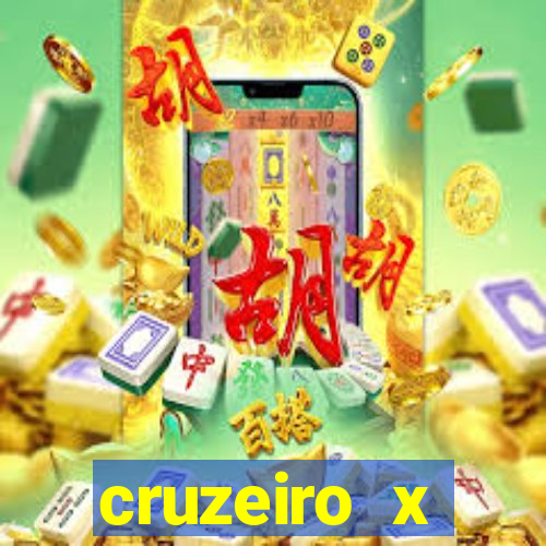 cruzeiro x palmeiras palpite