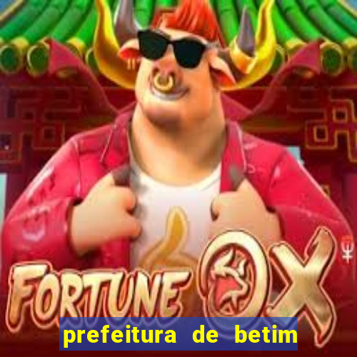 prefeitura de betim - contracheque