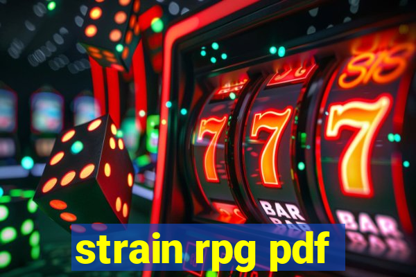 strain rpg pdf