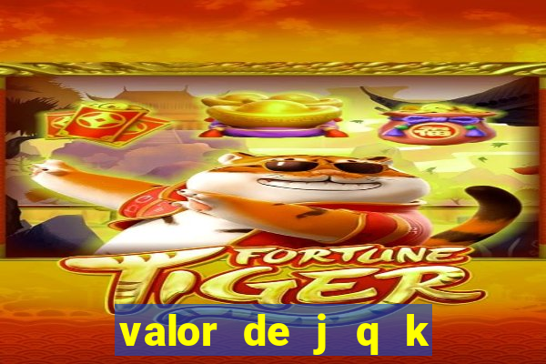 valor de j q k en blackjack