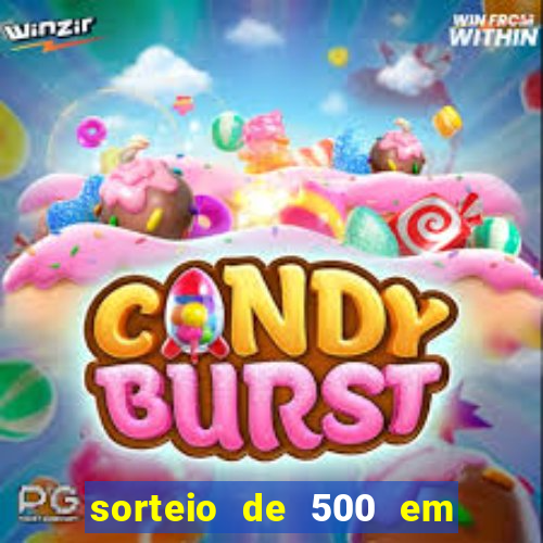 sorteio de 500 em cash toda segunda feira novibet