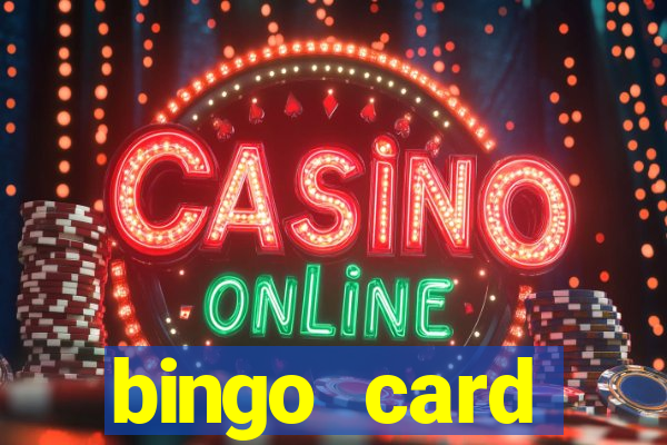 bingo card generator with pictures