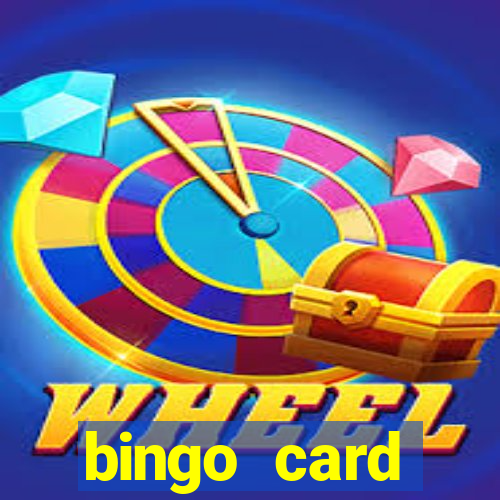 bingo card generator with pictures