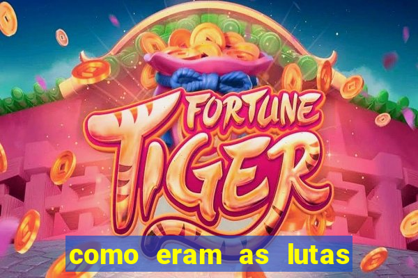 como eram as lutas entre os gladiadores