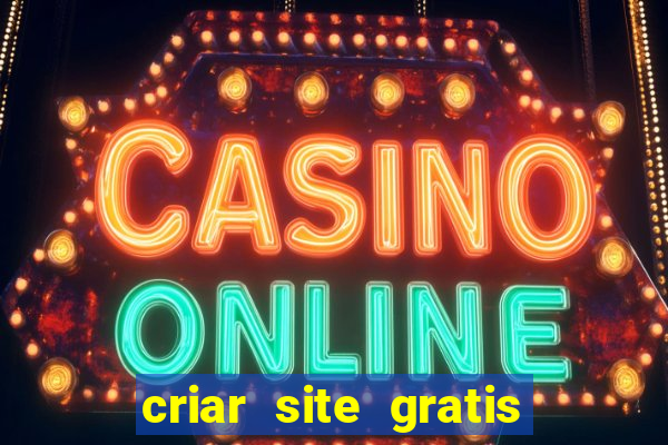 criar site gratis de jogos
