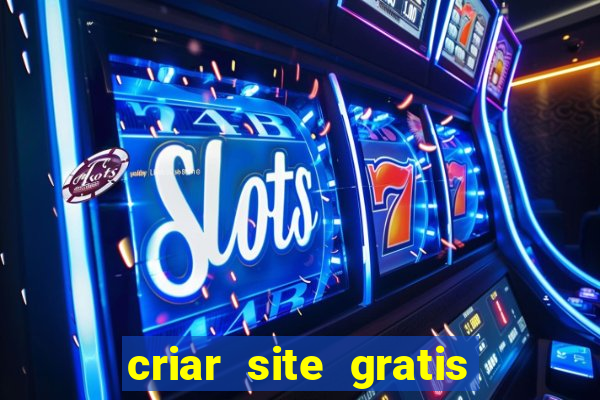 criar site gratis de jogos