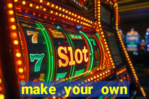 make your own bingo app