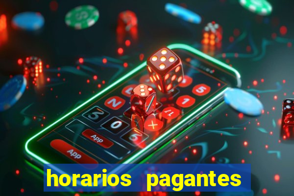 horarios pagantes do fortune rabbit