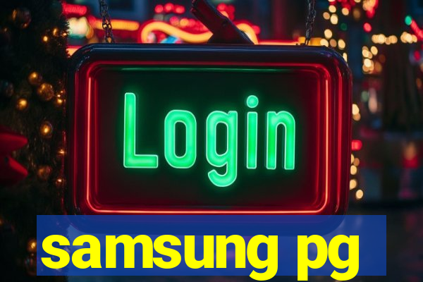 samsung pg