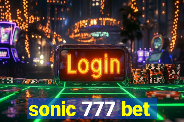 sonic 777 bet