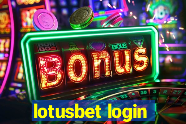 lotusbet login
