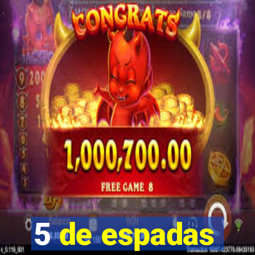 5 de espadas