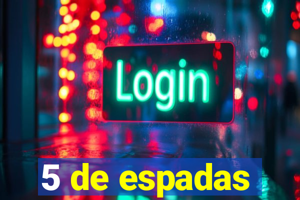 5 de espadas