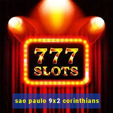 sao paulo 9x2 corinthians