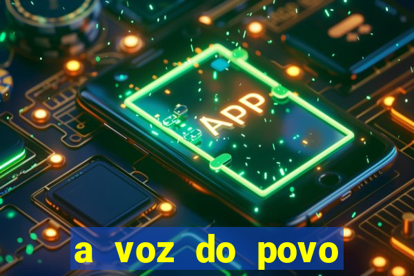 a voz do povo santa luzia