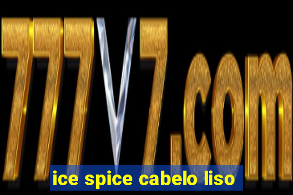 ice spice cabelo liso