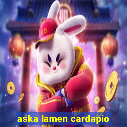 aska lamen cardapio
