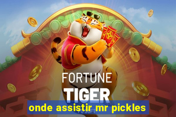 onde assistir mr pickles