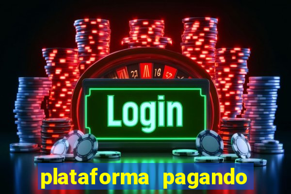 plataforma pagando no cadastro