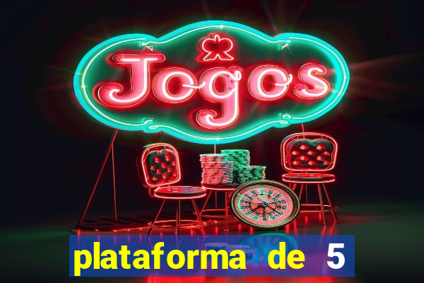plataforma de 5 reais jogo do tigre