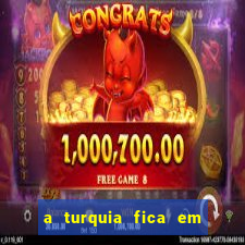 a turquia fica em qual continente