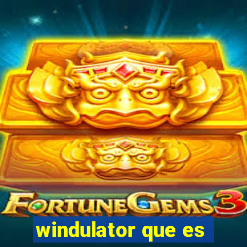 windulator que es
