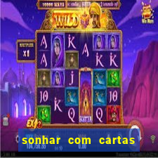 sonhar com cartas de baralho no chao