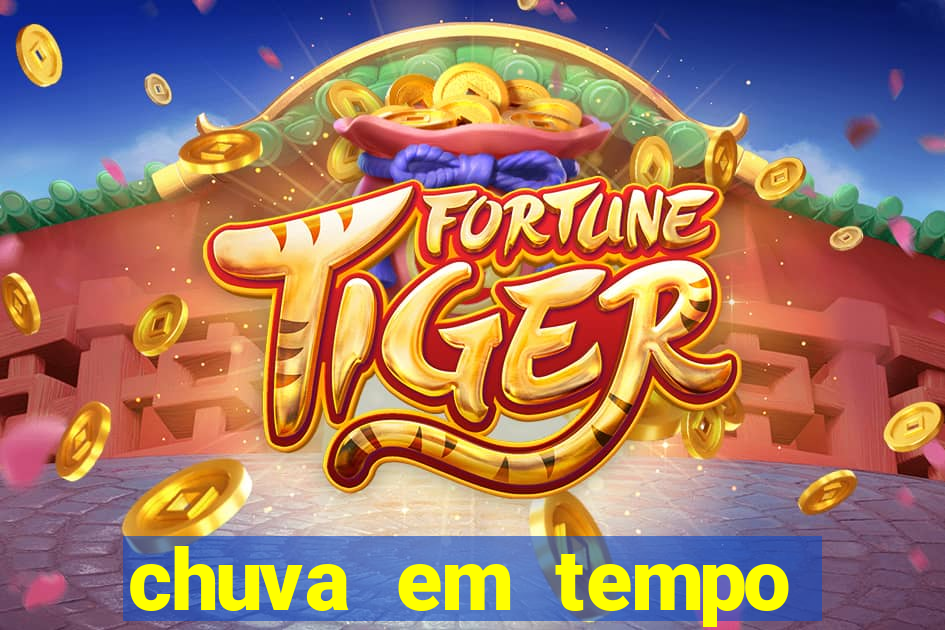 chuva em tempo real ipmet