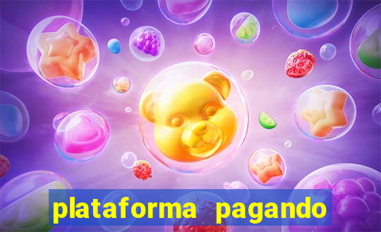 plataforma pagando no cadastro bet