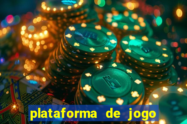 plataforma de jogo nova pagando
