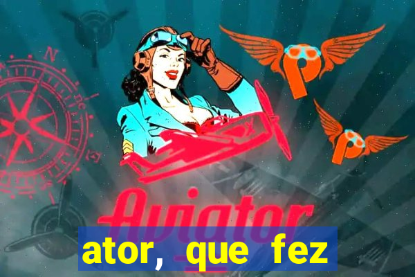ator, que fez coringa que morreu