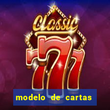 modelo de cartas para jovens encontristas