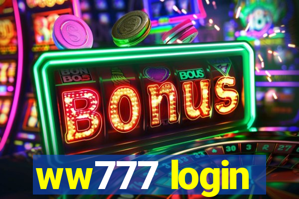 ww777 login