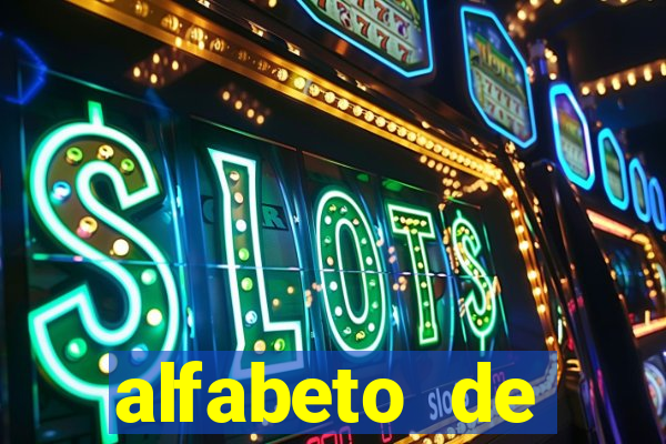 alfabeto de caligrafia bonita