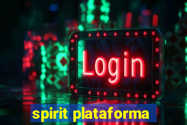 spirit plataforma